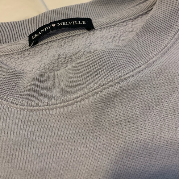 Brandy Melville Erica Sky Blue Pullover Sweater - like new - Picture 3 of 3